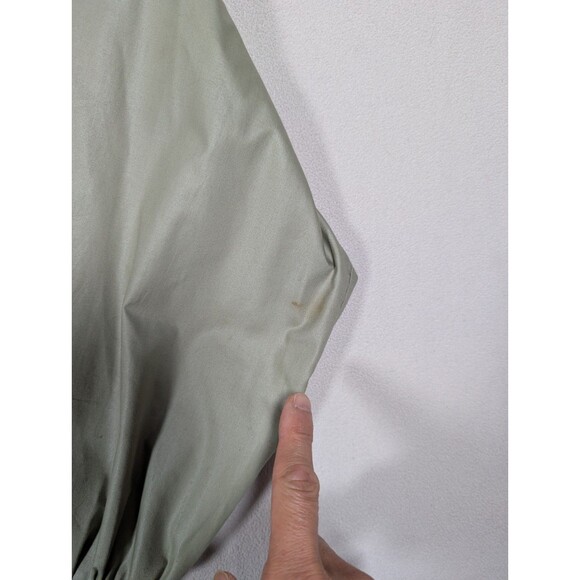 Vintage Members Only Jacket Mens 48 Green Full Zip Bomber Pockets Lined Racer - Picture 9 of 9